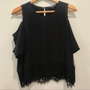 Madewell cold shoulder top